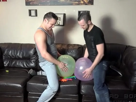 Blowing up and humping balloons
