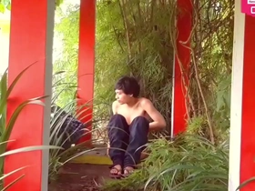 [hansel thio channel] public nude - sudden horny when i survey china town garden as the place chinese new year party part 4