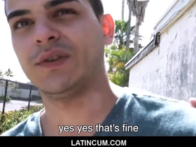 Straight spanish latino jock fucked by gay guy for cash